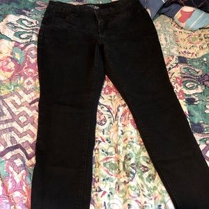 Black skinny jeans